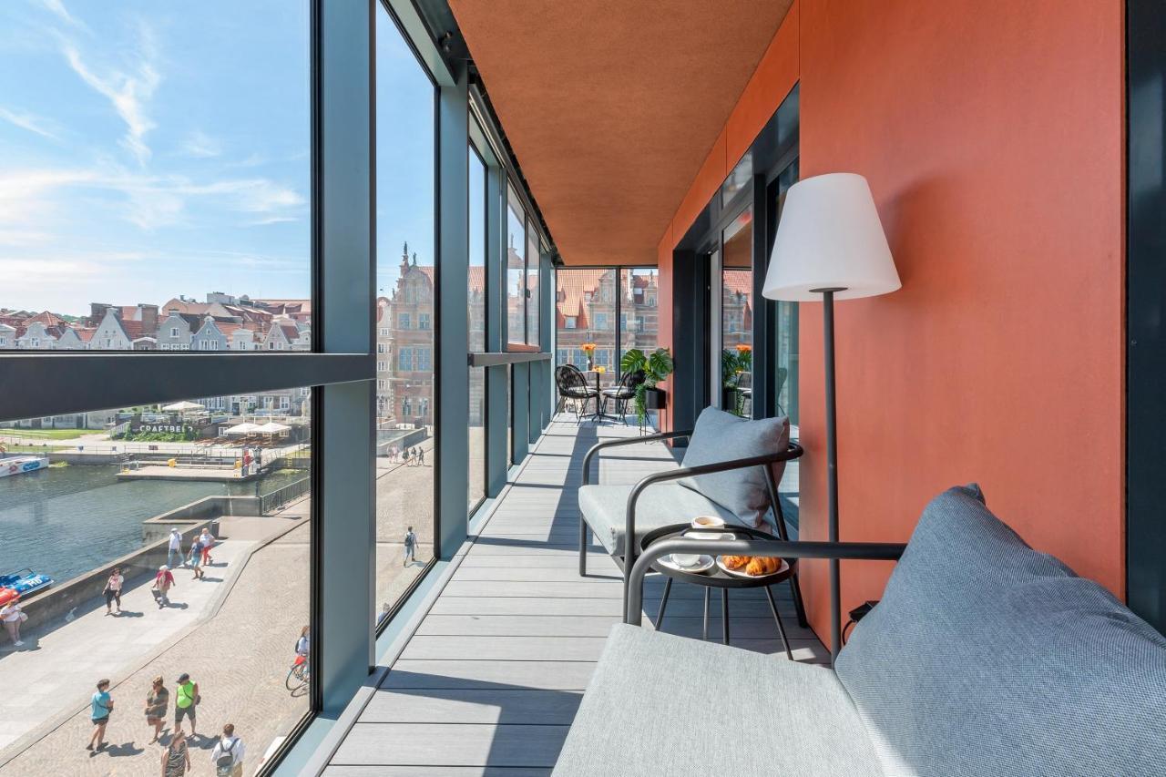 Ferienwohnung Deo Plaza By Blue Mandarin Danzig Exterior foto