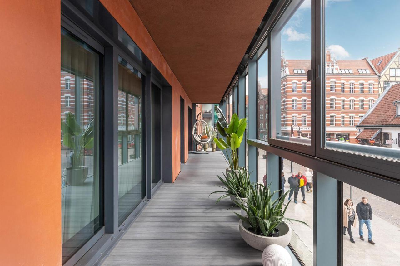 Ferienwohnung Deo Plaza By Blue Mandarin Danzig Exterior foto
