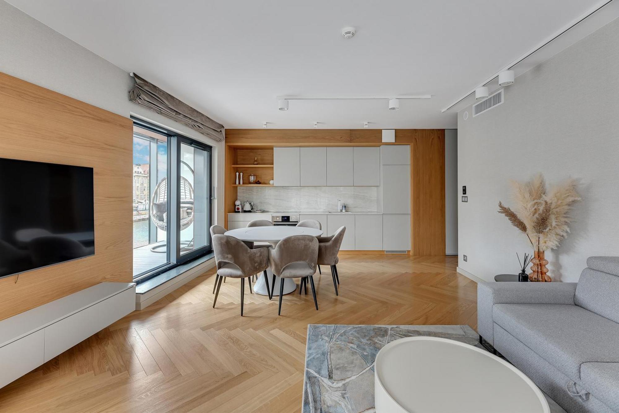 Ferienwohnung Deo Plaza By Blue Mandarin Danzig Exterior foto