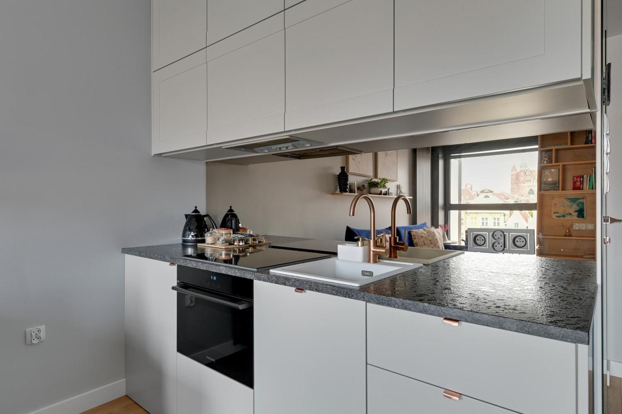 Ferienwohnung Deo Plaza By Blue Mandarin Danzig Exterior foto
